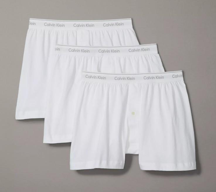 Cotton Classics 3-Pack Knit Boxer Medium