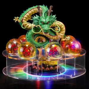 Model Set Includes a Dragon Sculpture, 1.7 in Crystal Ball, LED Base and a Gift Box. Home Decoration and is Also a Suitable Gift for Halloween and Christmas