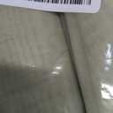 youleyar Solid Sheer Rod Pocket Curtain Voile Draperies 2 Panels White Beige Black Grey Ivory 52 Inch Width 72 Inch Long 1 Pair for Kitchen Bedroom Children Living Room Yard (Sage Green,52W72L)