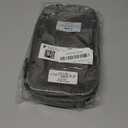 FYY Electronic Organizer, Travel Cable Organizer Bag Pouch Electronic Accessories Carry Case Portable Waterproof Double Layers Storage Bag for Cable, Cord, Charger, Phone, Medium Size, Dark Grey