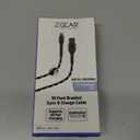 Zgear Metal Housing For Lightning Tip 10 Foot Braided Sync & Charge Cable