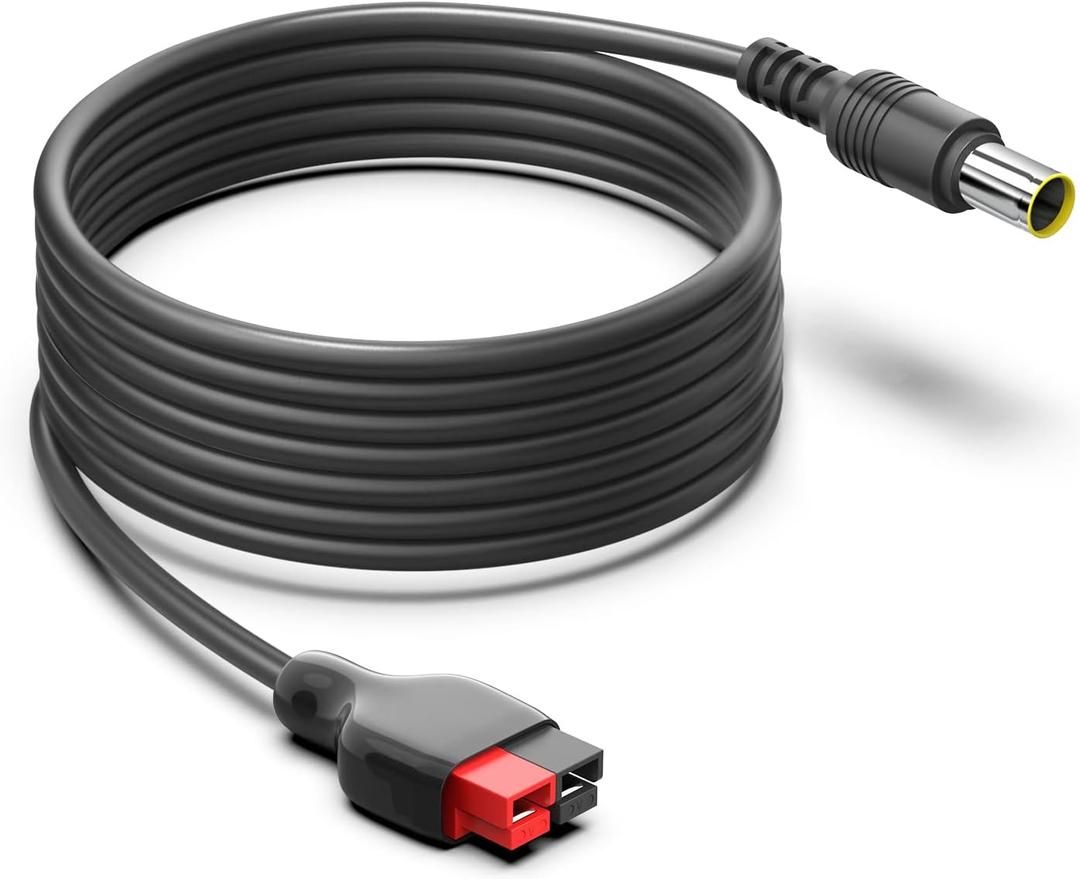 10Ft Jackery Extension Cable 14AWG Anderson to DC 8mm Extension Cord,Fit Jackery SolarSaga 100 Prime/100X/85/500 X Solar Panel to Jackery/Anker/BLUETTI/EBL/GRECEL/Westinghouse Power Station and more