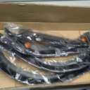10L0L Front Rear Fender Flares for EZGO TXT 1996-2013 Golf Cart with Factory Body Kit (Not Fit Modified Golf Carts), Includes Stainless Steel Mounting Screws, Pack of 4