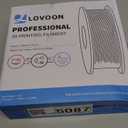 LOVOON 3D Printer Filament Glow in Dark, Luminous Glow Blue PLA,Magic irradiative 3D PLA Filament 1.75mm, for Halloween and Christmas Decorations, Glow-Sky Blue,1KG(2.2lbs)/Spool