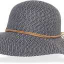 Sunday Afternoons Sol Seeker Hat - Women’s UPF 50+ Wide Brim Sun Hat with Adjustable Fit, Packable Lightweight Design for Beach, Gardening, or Summer Travel, Lagoon, Medium