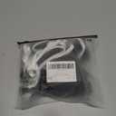 Floerns Women's Contrast Binding One Piece Swimsuit High Cut Halter Tie Backless Monokini (Black, L)