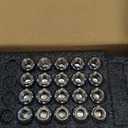 Set of 20, 12x1.5 1.38 Inch Extended Length Radius Lug Nuts with Ball Seat Compatible with Honda Acura Factory Alloy Wheels