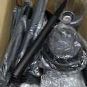 Solar Outdoor Pathway Lights Matt Black Stainless Steel Painted LED Lights for Garden Landscape Path Yard Driveway (black-8pack)