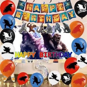 Dinosaur Birthday Party Monster Party Decorations Supplies Include Banner