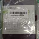 POPRUN Monthly Planner 2026-2027 (Small Size-4''x 6.25'') - 2 Year Pocket Calendar Book for Purse (Jan. 2026-Dec. 2027), Soft Leather Hardcover, 100 GSM Paper - Claret