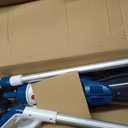 ENHULK Cordless Pool Vacuum, Upgraded Dual Mode, 22 GPM Powerful Suction, 13.4" Wide Head & 98.4" Telescopic Pole, 4 Filter Units, 1H Runtime, Handheld Pool Cleaner for Above/Inground Pools, PC20