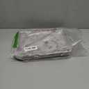 4-Pack White Enamel Butcher Trays, 7.1 x 10.2 Inch Rectangular Metal Serving Palettes for Painting, Food Storage, and Home Organization, Vintage Art Supply Holder