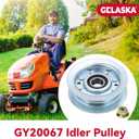 GELASKA GY22172 Idler Pulley Replaces GY20067 for John Deere 42" 48" D140, D100 D105 D110 D130 D155 D160, E140 E160 E170, L100 L110 L111 L120 L130, LA105 LA115 LA120 LA130 LA145, S100 S170 Deck Mowers