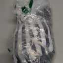 Tempt Me Women Sexy Cutout One Piece Swimsuits Tummy Control High Waisted Halter Front Tie Knot Bathing Suit (Black Striped) M