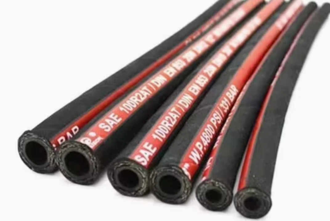 3/8" J-Flex 2 M SAE 100 R2AT/2SN EN 853 4800 PSI 65.6 Ft