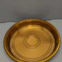 12 Pcs 12.5" Disposable Pie Containers with Clear Lids, Sturdy Plastic Round Pie Keeper, Dessert Flan Pizza Fruit Salad Cake Carrier Box for Party Picnic Food Carry