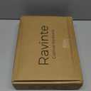 Ravinte 45 Pack 6'' Square Cabinet Pulls Matte Black Stainless Steel Kitchen Drawer Pulls Cabinet Handles 6Length, 3-3/4 Hole Center