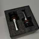 SEALIGHT 9005 Bulbs Latest Upgraded 40,000LM 800% Super Bright, 1:1 Size, 6000K Cool White Fog Light, 50000Hrs Long Service Life, Plug and Play, Pack of 2