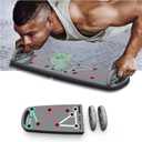 Adjustable Push Up Board with 6 Hand Positions  Ergonomic, Non-Slip Design for Home Gym & Fitness Training