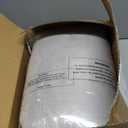 HARBOREST Chair Cushions for Dining Chairs Set of 4 - Chenille Tufted Kitchen Chair Cushions with Ties and Non-Slip Bottom, Foam Chair Pads for Dining Chairs, 17" x 17", Light Grey