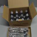 Solar Lights Outdoor, 12Pack Stainless Steel Outdoor Solar Lights - Waterproof, LED Landscape Lighting Solar Powered Outdoor Lights Solar Garden Lights for Pathway Walkway Patio Yard & Lawn-Cool White