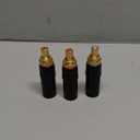 KK CV-C 3pin XLR Male to RCA Female Adapter, XLR to RCA Converter Gender Changer Audio Coupler Connector. CV-C (3 PACK)