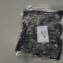 Women's Neon Scrunch Crew Socks 80s 90s Retro 3-Pack Cotton Stacked Boot Calf Cozy Ribbed Slouchy Socks Size 5-10 (Black)