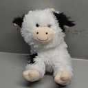 Holiday Home 14" Fluffy Cow Plush