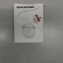 Electric Nail Clippers,2026 New Automatic Nail Trimmer with LED Light and 2 Speeds, Safety Fingernail Trimmer with Nail Scraps Storage for Baby Adult Seniors (White)