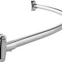 PROFLO PFCSR5 5' Stainless Steel Curved Shower Rod - Chrome