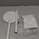 Shimeyao Medal Hanger Display Rotatable Medal Holder DisplayRotating Metals Display Rack Adjustable Award Holder Stand for Basketball Running Sports Race, 45+ Plaques (White)