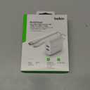 Belkin 24W Dual Port USB Wall Charger w/ USB-C Cable Included - Fast Charging iPhone 16 Charger for Power Bank, iPad & iPad Pro, Samsung Galaxy S25, Google Pixel, & More