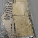 Leinuosen Nativity Stable Creche 11.8 Inch Nativity Scene Manger with Ladder Straw Roof and Floor Religious Christmas Wooden Decor Rustic Xmas Wood Stable Set for Home Desk Indoor Collectable Gift