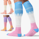 FITRELL 3 Pairs Compression Socks for Women and Men 20-30mmHg-Circulation Support Socks