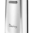 Davivy Can Opener Electric Stainless Steel, Large Tall Can Opener with Knife Sharpener,Stand Up Electric Can Opener for Seniors, Heavy Duty, RED (Black)