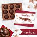 3 x Fannie May Mini Pixies, Premium Caramel Chocolate with Pecans, Holiday Chocolate Gift Box and Great for Sharing, 4.59 oz, No BB date