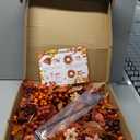 24" Fall Wreath for Front Door - Artificial Autumn Wreath with Realistic Maple Leaves & Berry Accents - Indoor/Outdoor Thanksgiving Decor for Wall, Window or Door