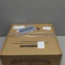 VOLISUN Modern Ceiling Fans with Lights and Remote, 19.7in Low Profile Ceiling Fan Flush Mount, 3000K-6500K Dimmable Bladeless LED Fan Light, White Fandelier Ceiling Fans with Lights for Bedroom