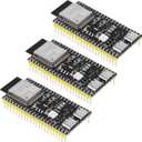 3pcs Pre-Soldered ESP32-S3-DevKitC-1-N8R2 Development Board Integrated 2.4GHz WiFi Bluetooth 5.0 ESP32-S3-WROOM-1 Microcontroller Processor Dual Type C Interface for Arduino