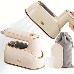 Travel Steamer for Clothes Portable Rotary Garment Iron 1200W Small Travel Steam Iron for Home, Dorm, College, 150ml Water Tank, Foldable Wrinkle Remover 120V, 1 Piece