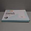 Titanium Cutting Board, Double Sided Food Grade Pure Titanium/PP, Cutting Board for Kitchen, Easy to Clean Large Size [18*12.5+15.5*10.5+12*8.5] (Silver)