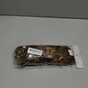 LEEONS Curly Clip in Hair Extensions, 4PCS 16 inch Curly/Wavy Hair Extensions Clip ins - Lace Weft Soft Natural Hairpieces for Women (Brown Beige with Golden Brown Highlights)