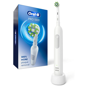 Oral-B Pro 1000 Rechargeable Electric Toothbrush, White