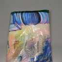 Gooddooes Kids Hooded Beach Towels Wrap for 4-12 Years,Cute Astronaut Theme Boys Swim Cover Up for Bathroom27"x33" Quick Dry Blue Bath Towel Poncho,Perfect for Travel Vacation,Pool Party,Swimming (W27"xH33")