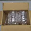 20PCS Christmas Ornaments,8CM Clear Plastic Ornaments Balls,Clear Christmas Ornaments for Crafts,Acrylic Fillable Christmas Tree Ornament Balls for DIY,Wedding,Party and Valentine's Day(L-8CM)