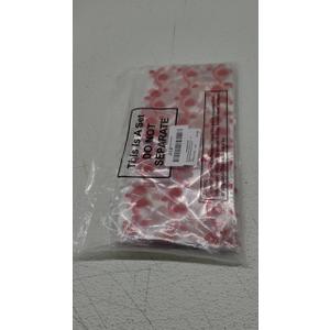 Zonon 200 Pcs Valentines Treat Bags Bulk, 4 Assorted Styles Heart Clear Plastic Valentine's Day Cellophane Bags for Candy Gifts with 200 Pieces Twist Ties for Party Favor Kids Class Holiday Supplies