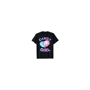 Cotton Candy Girl Cute Fun Girls Juniors Women Ages 3 to 63 TShirt,SMall