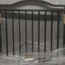 No Pawblems Metal Freestanding Foldable Dog Gate, 30'' Tall