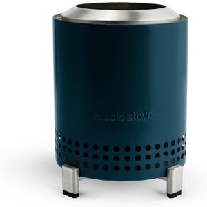 Solo Stove Mesa, 5.1 Inch Tabletop Fire Pit with Stand - Smokeless, Stainless Steel Fire Pit for Camping, Outdoor & Patio- Wood Burning or Pellet Fueled Portable Bonfire, 1.4lbs, Water