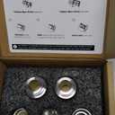 KICKR Thru Axle Adapter Kit, Compatible with Wahoo KICKR CORE and KICKR V4 and Newer Models, 2025 Upgrade Stainless Steel Fit for WFKICKRTHRUAXLEKIT, More Durable and Rust Resistant